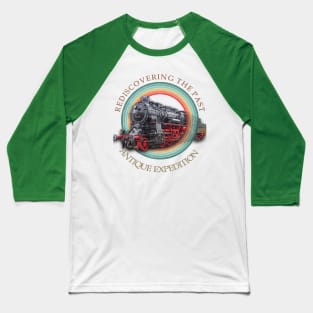 Canadian Pacific Railway - Vintage Travel Baseball T-Shirt